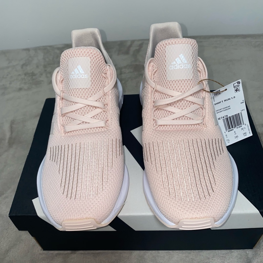 Adidas PINK SWIFT RUN 1.0 SHOES - Picture 3 of 11